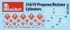 MiniArt 35619 PROPANE/BUTANE CYLINDERS 1/35
